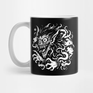 Japanese horror monster yokai Mug